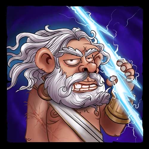 RH Barbarian — lightning warrior